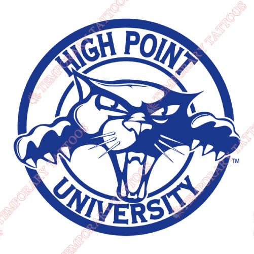 High Point Panthers Customize Temporary Tattoos Stickers NO.4543